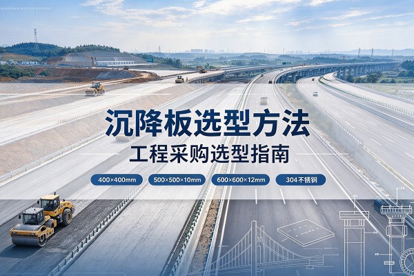 六枝特沉降板选择方法