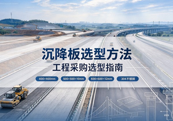 六枝特沉降板选择方法