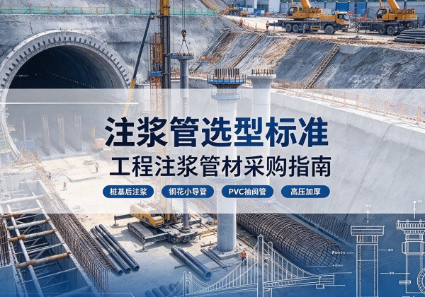 六枝特注浆管选型标准